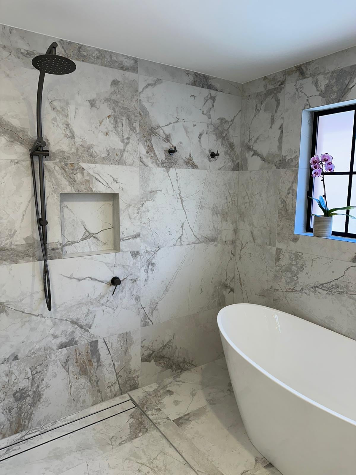 1200*600 MARBLE TILES | ENSUIT BATHROOM