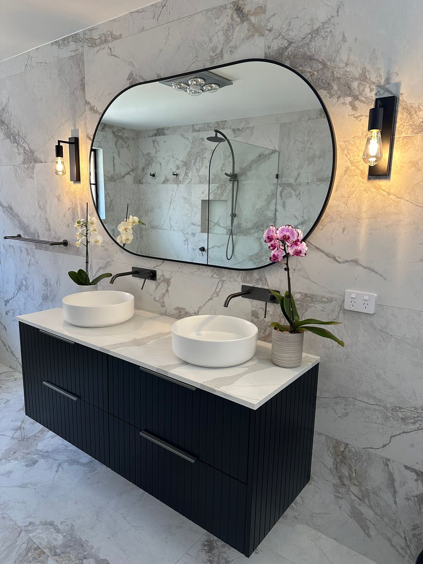 1200*600 MARBLE TILES | ENSUIT BATHROOM